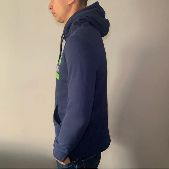 🏈 Seattle Seahawks Blue  Sweater - Youth Size LG 🏈 - Picture 4 of 10